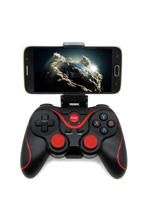 T3 Wireless Kablosuz Oyun Kolu Bluetooth Joystick Gamepad Pc Telefon Ios Android Tv Box Bilgisayar