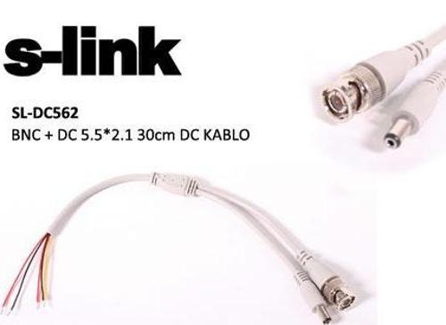 Bncvedc5.5*2.1 0,30 Cm Dc Kablo 10 Lu (1 Paket 10 Adet) Sl-Dc562