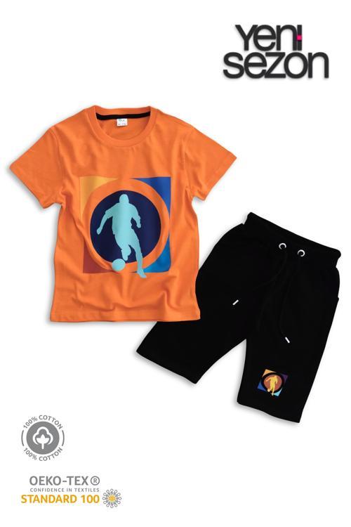 Pamuklu Unisex Çocuk Kapri Takımı (Cepli & Kordonlu, 3-12 Yaş)