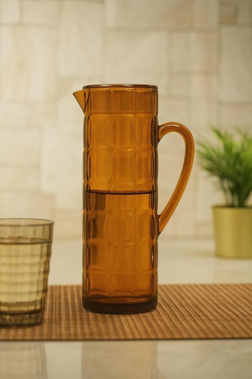 Akrilik Allegra 1,5 Lt Bal Sürahi (Buzdolabı Kapak Rafına Sığar)