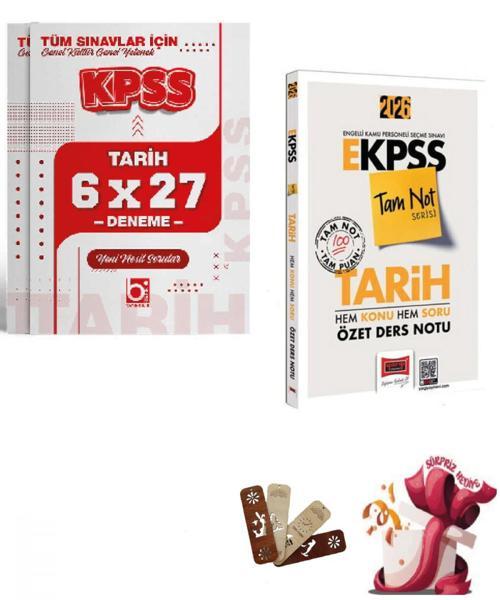2026 E-KPSS Tam Not Serisi Tarih Konu Soru Özet Ders Notu ve Deneme Seti Yargı ve Bigelio Yayıncılık