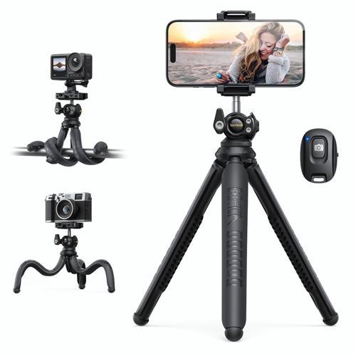 Cep Telefonu ve Kamera Uzaktan Kumandali Selfie Çubugu Tripod STTP02