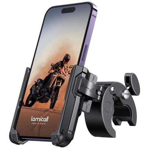 Motosiklet ve Bisiklet Telefon Tutucu Hizli Sök Tak BP09B