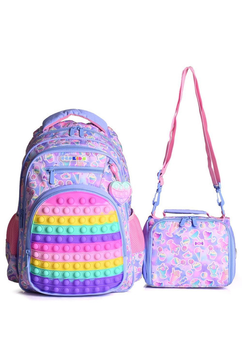 Ççs 51718 Okul Sırt Ve Beslenme Çantası 2'Li Set