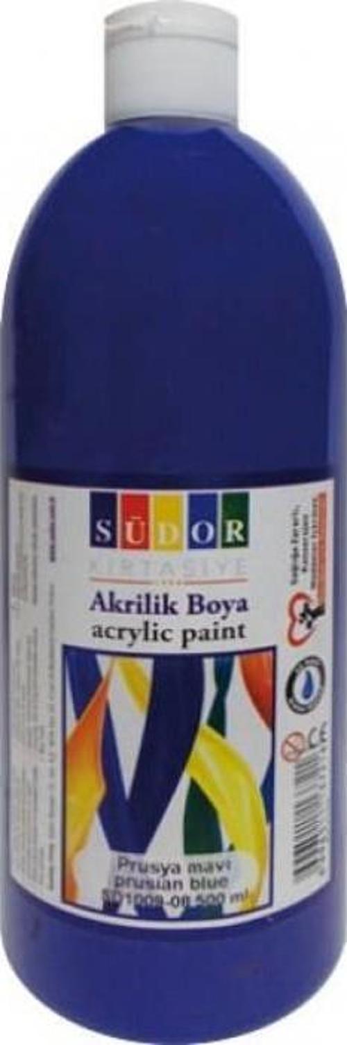 Akrilik Boya 500 Ml Prusya Mavi Sd-1009-08