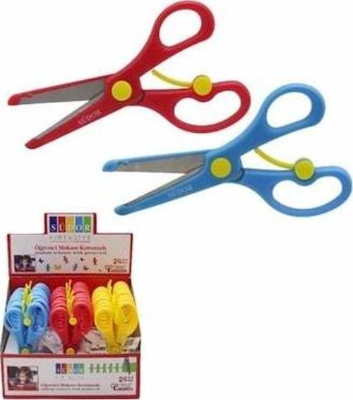 Öğrenci Makası Yaylı Sm01 (24 Lü Kutu)