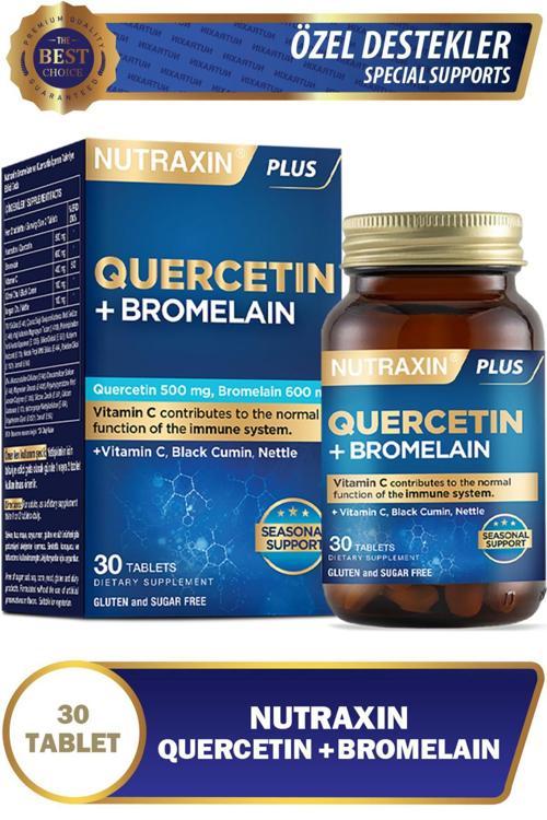 Quercetin+Bromelain 30 Tablet
