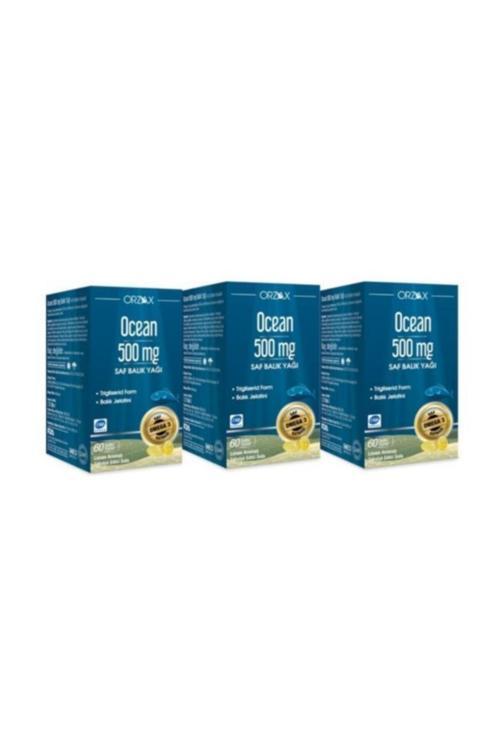 Balık Yağı 500 mg 60 Kapsül 3 Adet