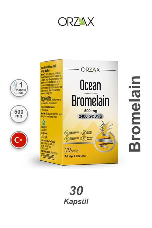 Bromelain 500 mg 30 Kapsül