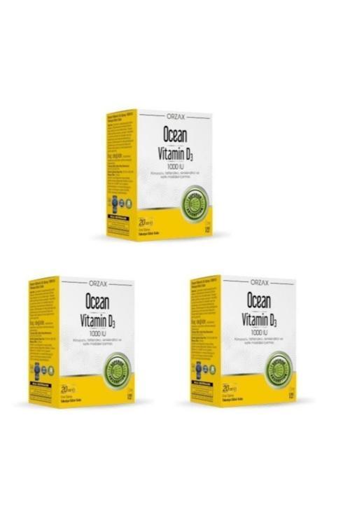 Vitamin D3 1000 IU Sprey 3 Adet