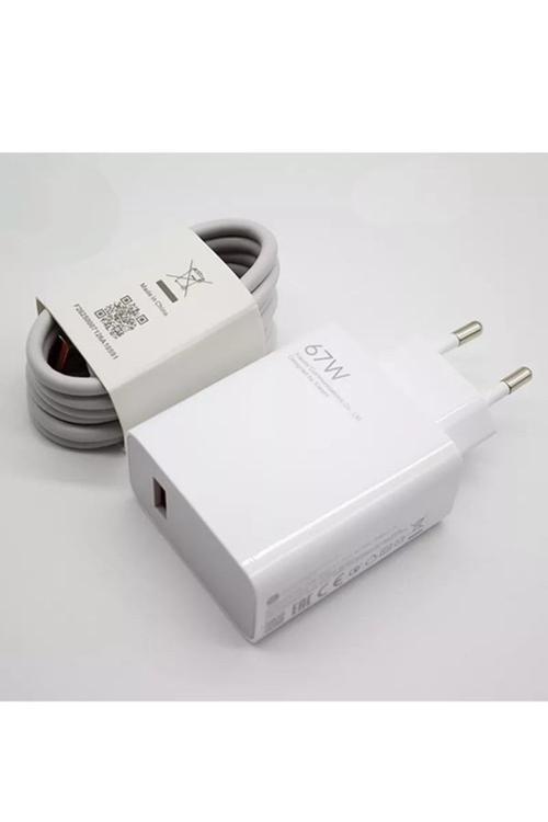 Redmi Note 11 Pro 67W Hızlı Şarj Aleti Adaptörü Kablo Seti