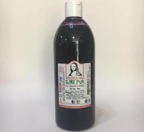 Slime Sıvı Yapıştırıcı 500 Ml Lila Mor Sl-05-7
