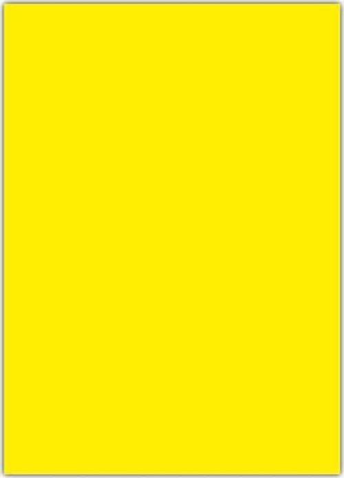 Fosforlu (Fluo) Fon Kartonu 160 Gram 50X70Cm Yellow 30017696 (100 Lü Paket)