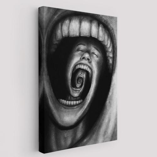 Ruh Sağlığı ve Depresyon Dekoratif Kanvas Tablo, Duvar Dekoru 5223