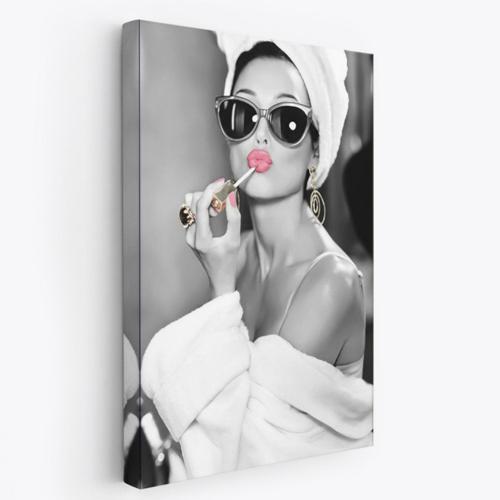 Audrey Hepburn Modern Dekoratif Kanvas Tablo, Duvar Dekoru 5103