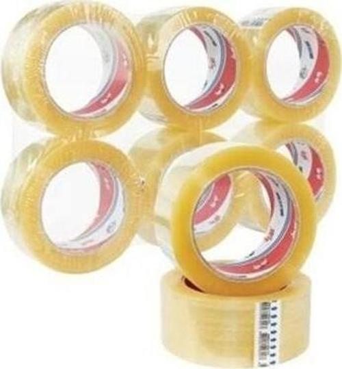 Koli Bandı Gergedan 45 mm X 100 Metre Şeffaf (6 Lı Paket)
