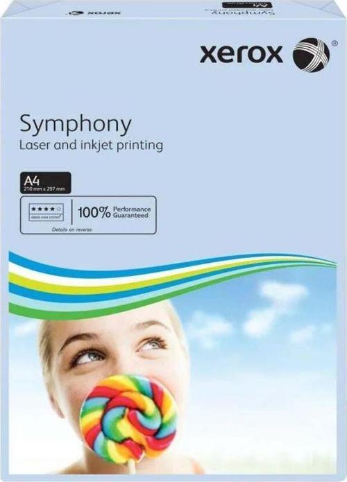 A4 Renkli Fotokopi Kağıdı 500 Lü Symphony Açık Mavi 80 Gram 3R93967