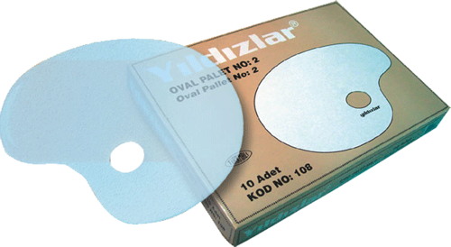 Kod:108 Oval Palet No: 2