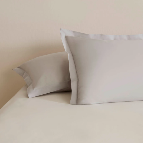 Home Basic Volanlı 2'li Yastık Kılıfı Gri 50X70 Cm