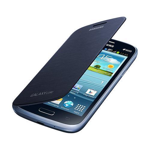 Galaxy Core Flip Cover Orjinal Kılıf - Lacivert EF-FI826BLEGWW (Outlet)
