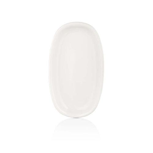 ZT-19-OV Zest 19 CM OVAL TABAK-beyaz porselen 12 Adet