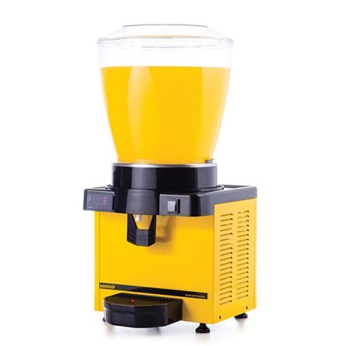 M22.DY Ayranlık-22 litre soğuk içecek dispenseri-karıştırıcılı-dijital-sarı