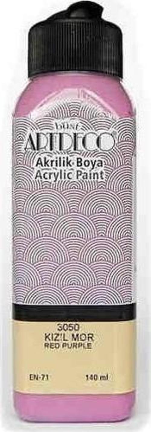 Akrilik Boya 140 Ml Kızıl Mor Y-070R-3050