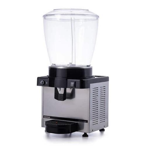 S22.AI Şerbetlik-22 litre soğuk içecek dispenseri-fıskiyeli-manuel-inox