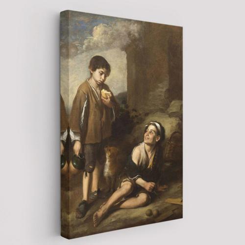 Argolla Oyununa Davet Esteban Murillo Dekoratif Kanvas Tablo, Duvar Dekoru 6290