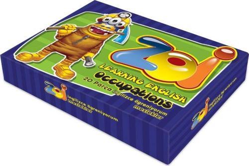 Zoi İngilizce Meslekler 20 Parça Puzzle 40240