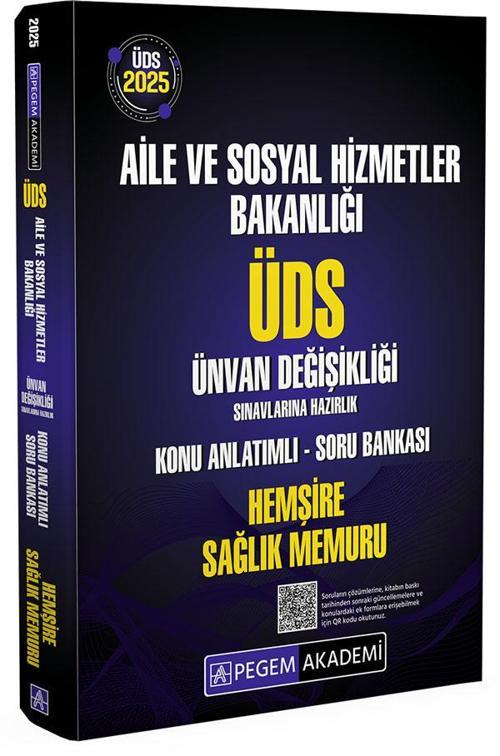 2025 ÜDS Aile ve Sosyal Hizmetler Bakanlığı Ünvan Değişikliği Sınavlarına Hazırlık Konu Anlatımlı Soru Bankası