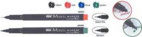 Asetat Kalemi Ohp S Uç Kırmızı 12 Li 2600S-2 (1 Paket 12 Adet)