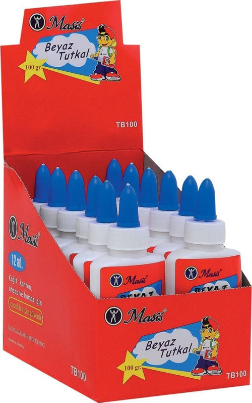 Beyaz Tutkal 100 Gr 12 Li Tb100 (1 Paket 12 Adet)