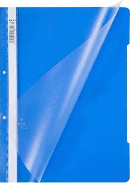 A-4 Plastik Telli Dosya Eco Mavi 50 Li 48288-130 (1 Paket 50 Adet)