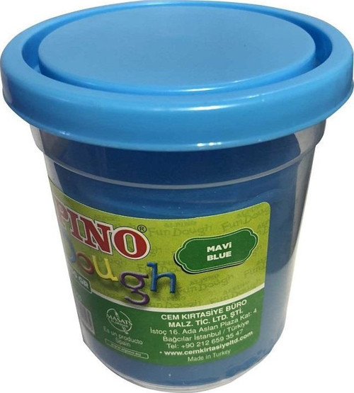 Oyun Hamur Tek Renk Mavi 130 Gr Dp-0003005
