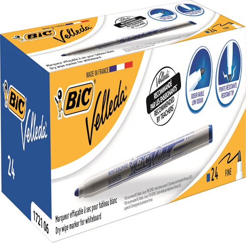Tahta Kalemi Velleda Mavi 841841 24 Lü (1 Paket 24 Adet)