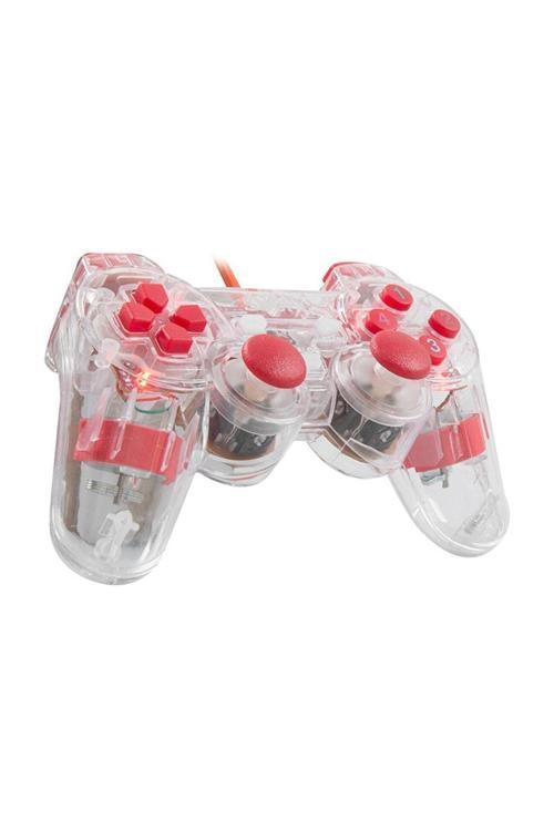 Bilgisayar -Pc Led Işıklı Analoglu Usb 1.5 M. Kablolu Oyun Kolu Win.10/7/Xp Uyumlu