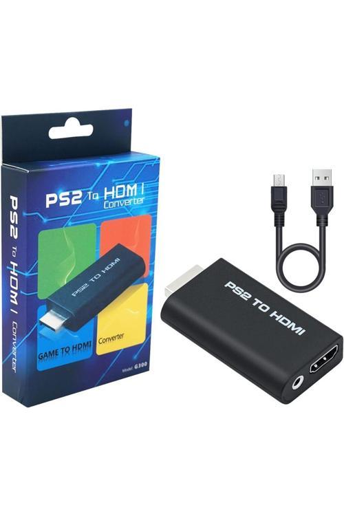 Ps2 Playstation 2 Uyumlu Hdmı Dönüştürücü Ps2-Ps3  Hdmı Görüntü Adaptörü Çevirici