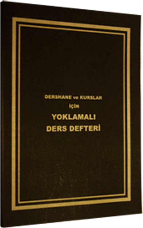 G421 Ders Defteri 10 Ders Yoklamalı 9-10-11-12 Sınıflar