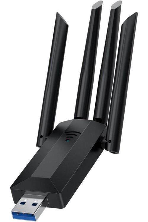 Kablosuz  Wifi 4 Anten 1200M Usb3.0 Wifi Adaptörü Dual Band 2.4G 5Ghz Usb 3.0 Wireless Adapter