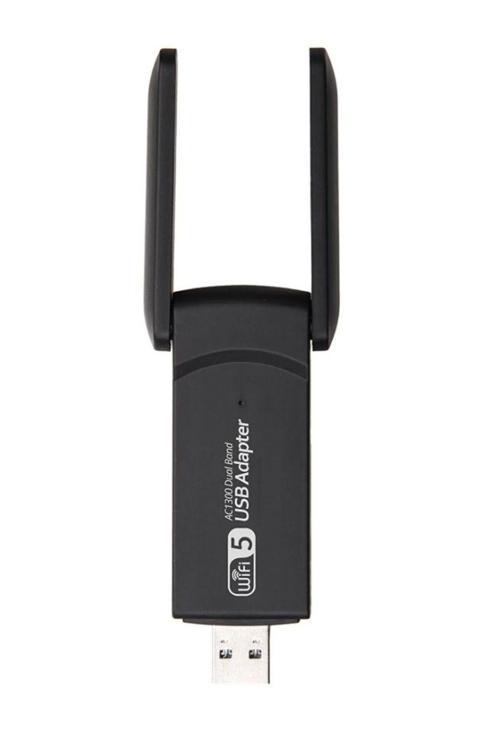 Kablosuz Wifi Anten 1300Mbps Usb3.0 Wifi Adaptörü Dual Band 2.4G 5Ghz Usb Ethernet Ağ Kartı