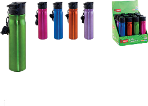 Çelik Matara 500Ml Mt2850-12 Karışık Renklerde