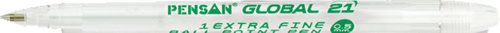 Tükenmez Kalem Global 0.5 MM Yeşil 2221 12 li (1 Paket 12 Adet) PE02221TKYE