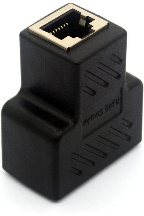 Eternet İnternet Çoğaltıcı Rj45 Adaptörü 1 İla 2 Ethernet Rj45 Çoğaltıcı Cat7 Cat6 Cat5E