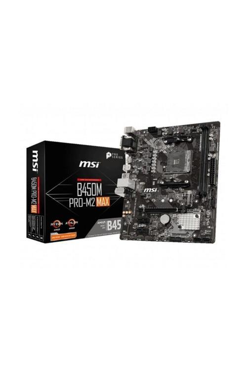B450M Pro-M2 Max Amd B450 Soket Am4 Ddr4 3466(Oc)Mhz Matx Gaming Anakart