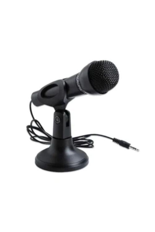 Masaüstü Dinamik Pc Mikrofon Standlı Microphone