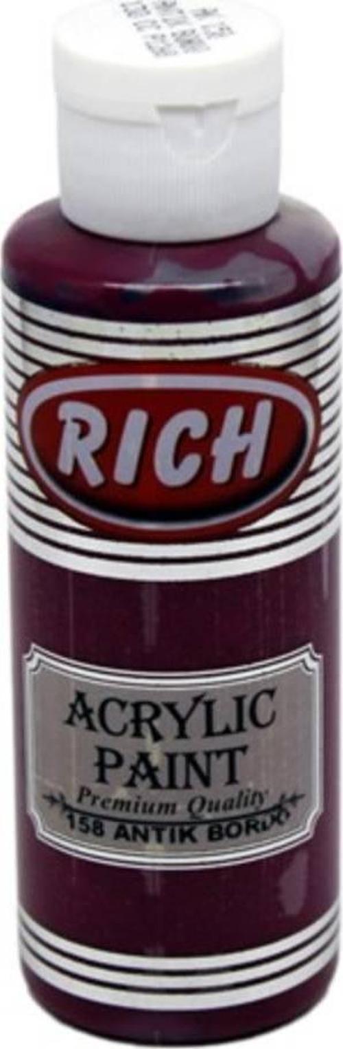 Ak-130-158 Akrilik Boya 130 Cc Antik Bordo