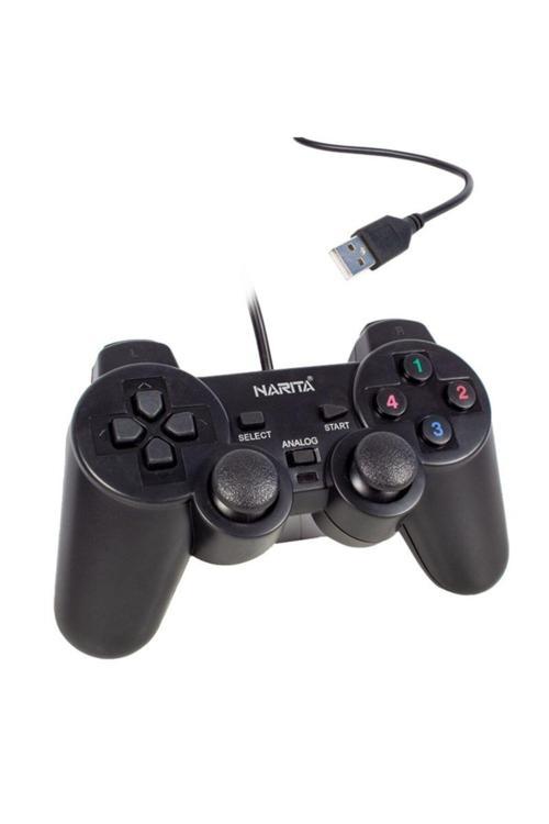 Usb Game Pad Joystick Çift Titreşimli Oyun Kolu Analog