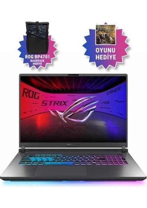 Rog Strix G18 G815LW-S9129 Ultra 9 275HX Aı 80GB GB 512GB SSD+512GB SSD 16GB/RTX5080 Gddr7 175W 18" 2.5k Wqxga 240Hz 3ms 500NITS Freedos Gaming Laptop WS9129F42+ZETTAÇANTA