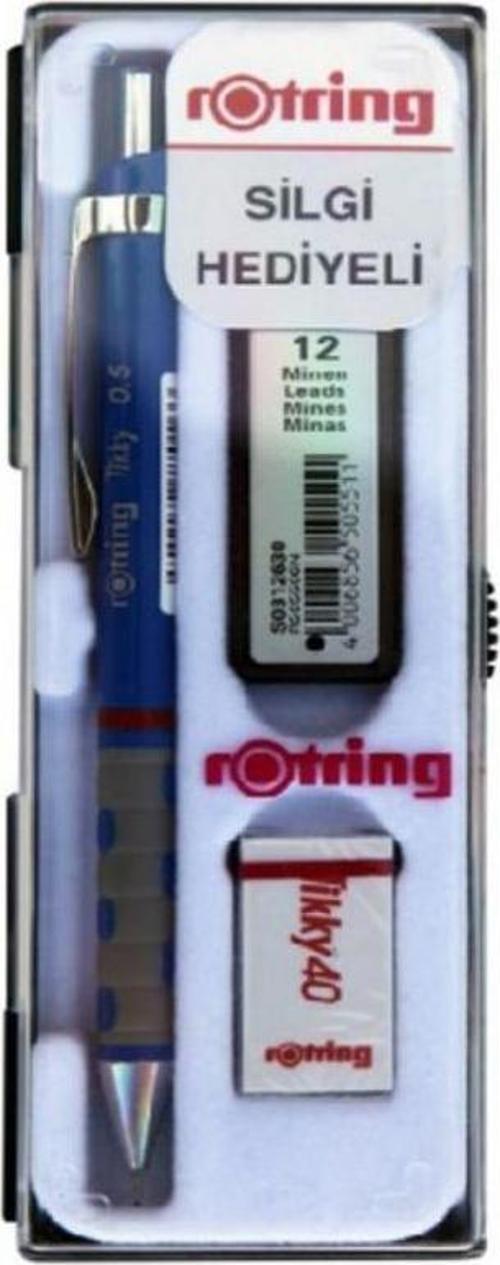 Okul Seti 0,7 Mm Mavi Versatil Kalem+Min+Silgi Ro-Kk07-07-Mavi